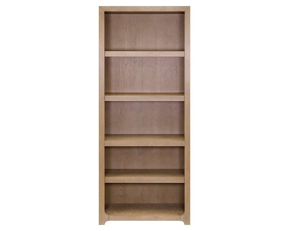 Martin Furniture - Canyon Drive - Modern Wood Open Bookcase, Office Shelving, Storage Cabinet, Fully Assembled, Light Brown - IMCD3278 veiw 2