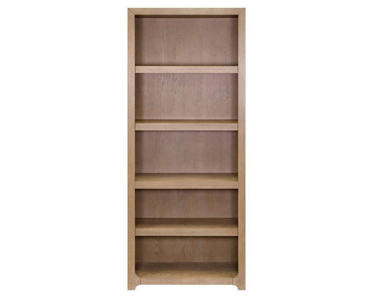 Martin Furniture - Canyon Drive - Modern Wood Open Bookcase, Office Shelving, Storage Cabinet, Fully Assembled, Light Brown - IMCD3278 veiw 2