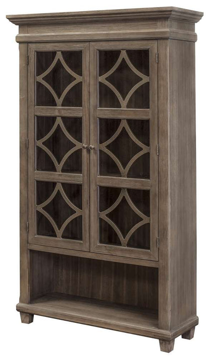 Martin Furniture - Carson Glass Display Cabinet, Gray - IMCA4270 veiw 1