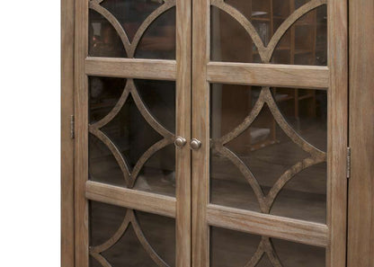 Martin Furniture - Carson Glass Display Cabinet, Gray - IMCA4270 veiw 5