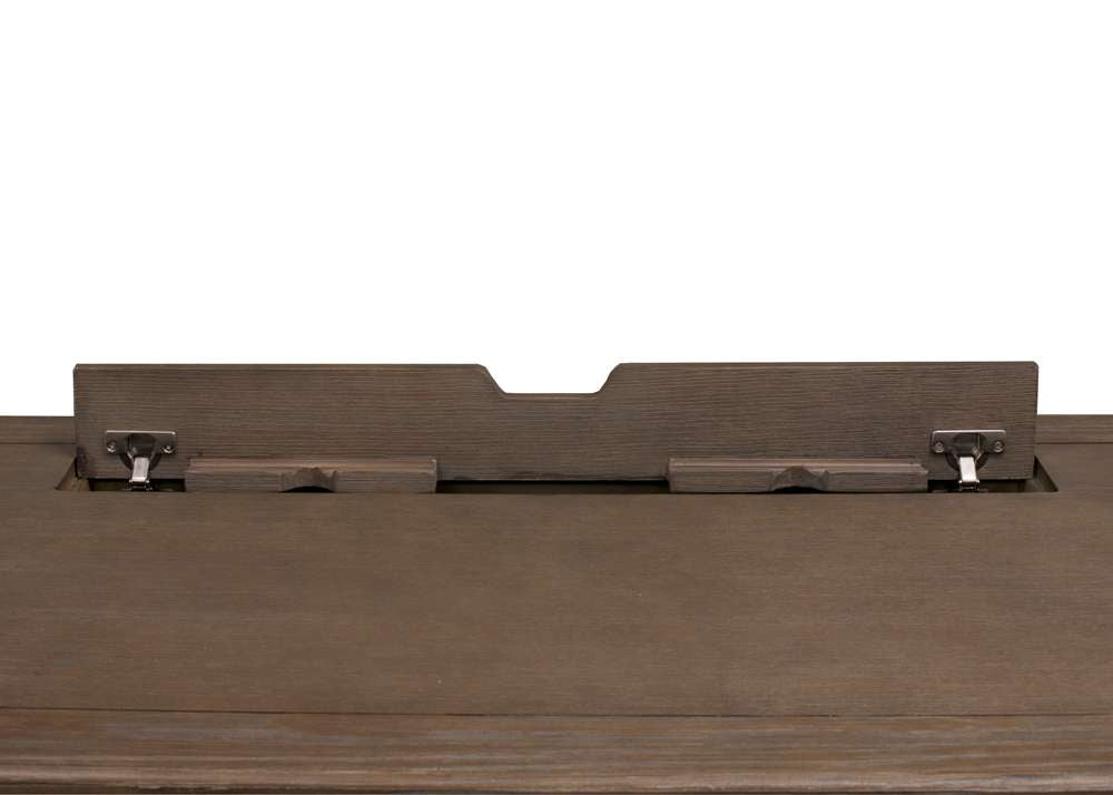Martin Furniture - Carson Wood Electronic Sit/Stand Desk, Gray - IMCA384T-Kit veiw 3