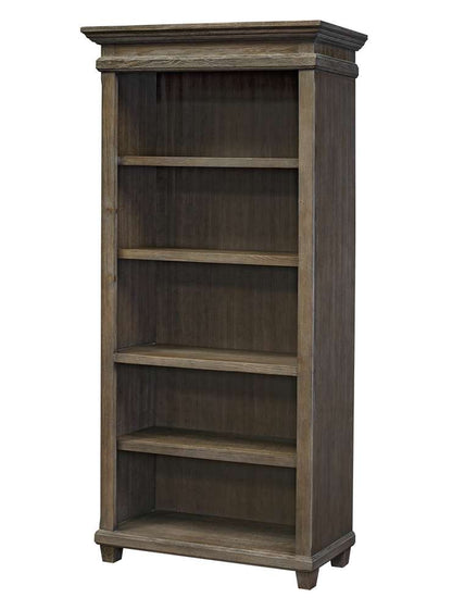 Martin Furniture - Carson Wood Open Bookcase, Gray - IMCA4076 veiw 1