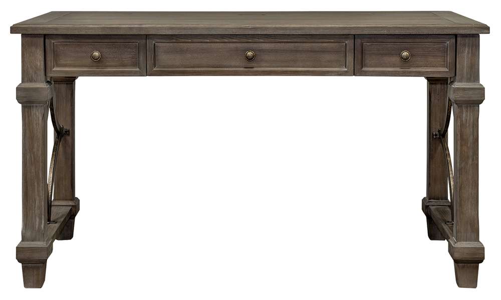 Martin Furniture - Carson Wood Writing Desk, Gray - IMCA384 veiw 6