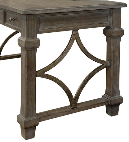 Martin Furniture - Carson Wood Writing Desk, Gray - IMCA384 veiw 7