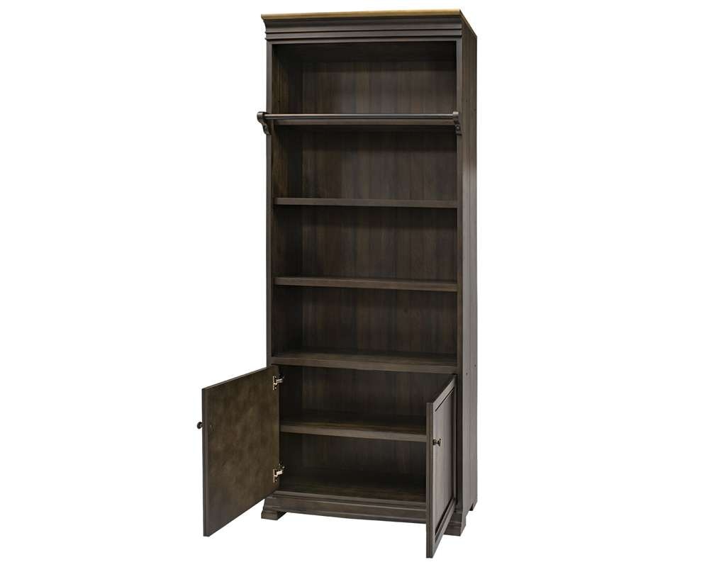 Martin Furniture - Sonoma Center Executive Tall Bookcase, Fully Assembled, Brown - IMSA4094C veiw 1