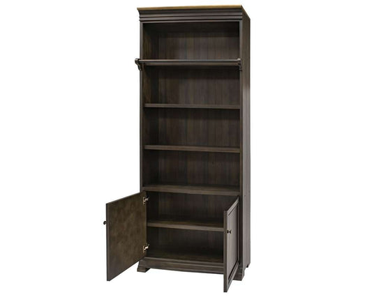 Martin Furniture - Sonoma Center Executive Tall Bookcase, Fully Assembled, Brown - IMSA4094C veiw 1