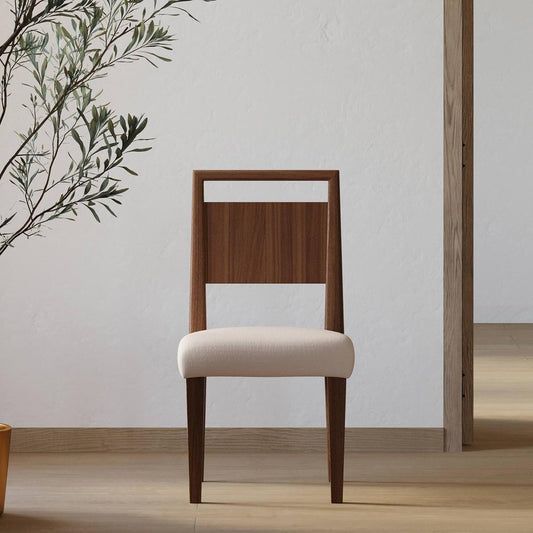 Martin Furniture - Cupertino - Two Wood Mid-Century Modern Kitchen Table Chairs, Dining Seats, Brown (Set of 2) - IMCU70KIT2 veiw 1