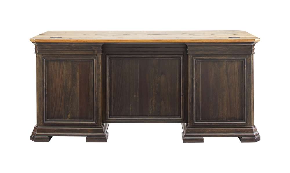 Martin Furniture - Sonoma Double Pedestal Executive Desk, Fully Assembled, Brown - IMSA680 veiw 9