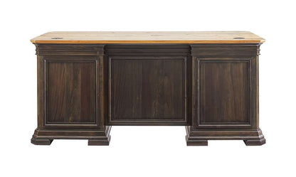 Martin Furniture - Sonoma Double Pedestal Executive Desk, Fully Assembled, Brown - IMSA680 veiw 9