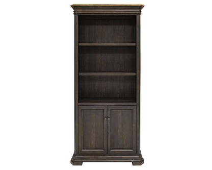 Martin Furniture - Sonoma Executive Bookcase With Doors, Fully Assembled, Brown - IMSA3678D veiw 3