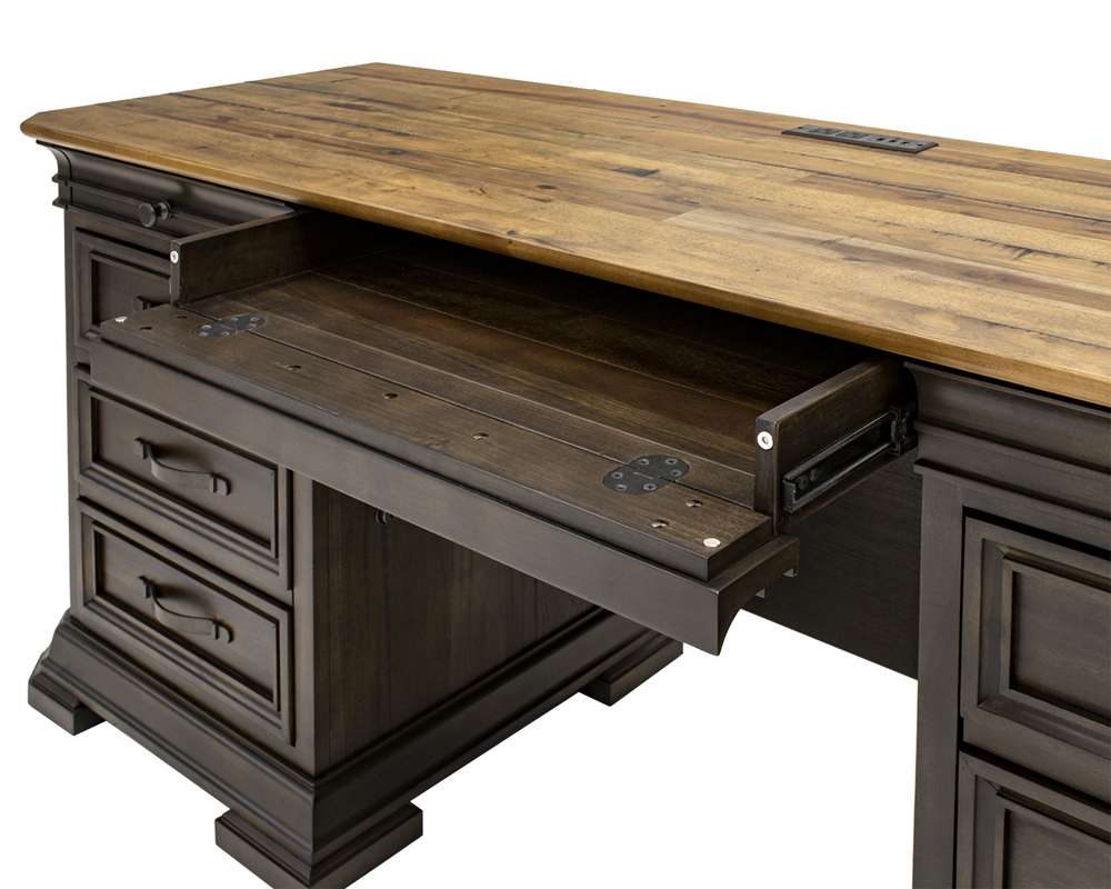 Martin Furniture - Sonoma Executive Credenza, Fully Assembled, Brown - IMSA689 veiw 7