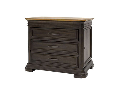 Martin Furniture - Sonoma Executive Lateral File With Locking Legal/Letter File Drawer, Fully Assembled, Brown - IMSA450 veiw 1