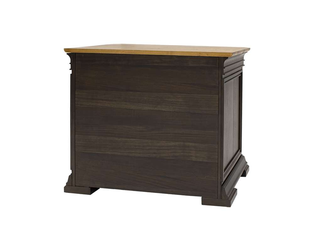 Martin Furniture - Sonoma Executive Lateral File With Locking Legal/Letter File Drawer, Fully Assembled, Brown - IMSA450 veiw 2