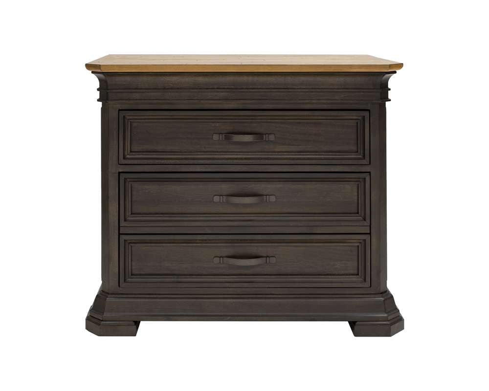 Martin Furniture - Sonoma Executive Lateral File With Locking Legal/Letter File Drawer, Fully Assembled, Brown - IMSA450 veiw 9