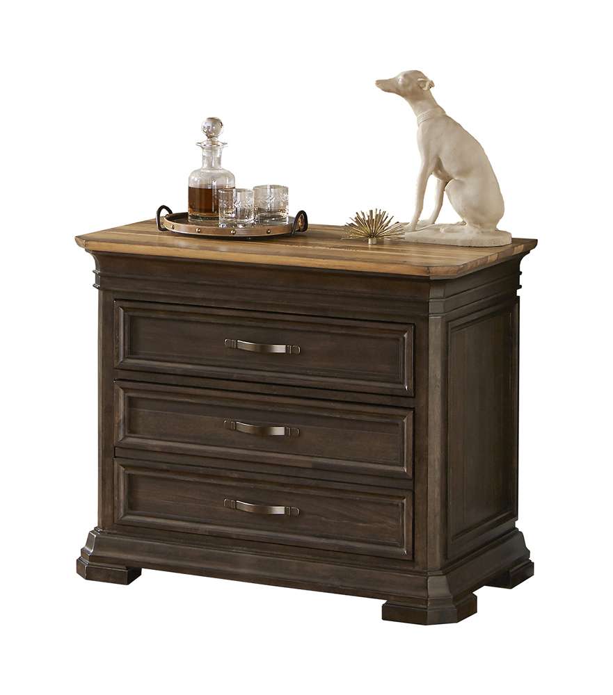 Martin Furniture - Sonoma Executive Lateral File With Locking Legal/Letter File Drawer, Fully Assembled, Brown - IMSA450 veiw 10