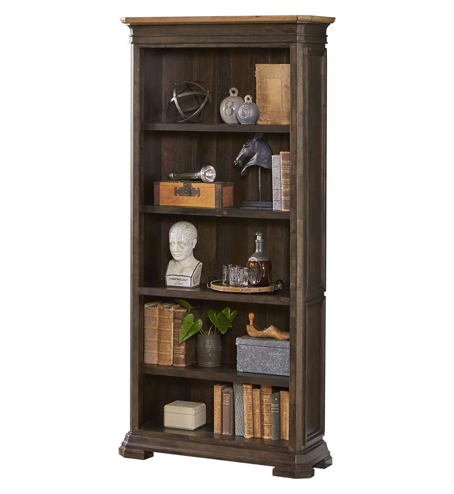 Martin Furniture - Sonoma Executive Open Bookcase, Fully Assembled, Brown - IMSA3678 veiw 1