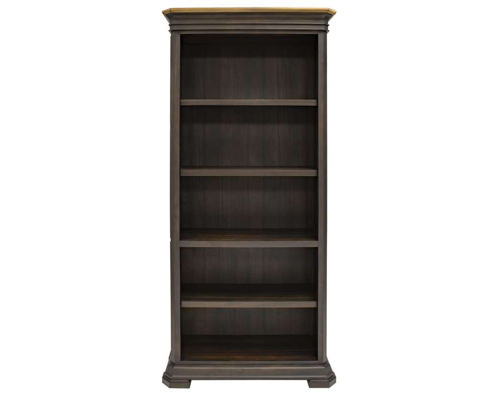 Martin Furniture - Sonoma Executive Open Bookcase, Fully Assembled, Brown - IMSA3678 veiw 2