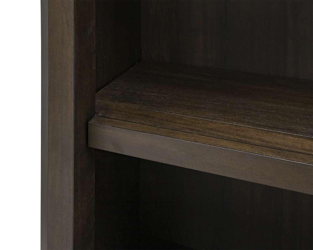 Martin Furniture - Sonoma Executive Open Bookcase, Fully Assembled, Brown - IMSA3678 veiw 3