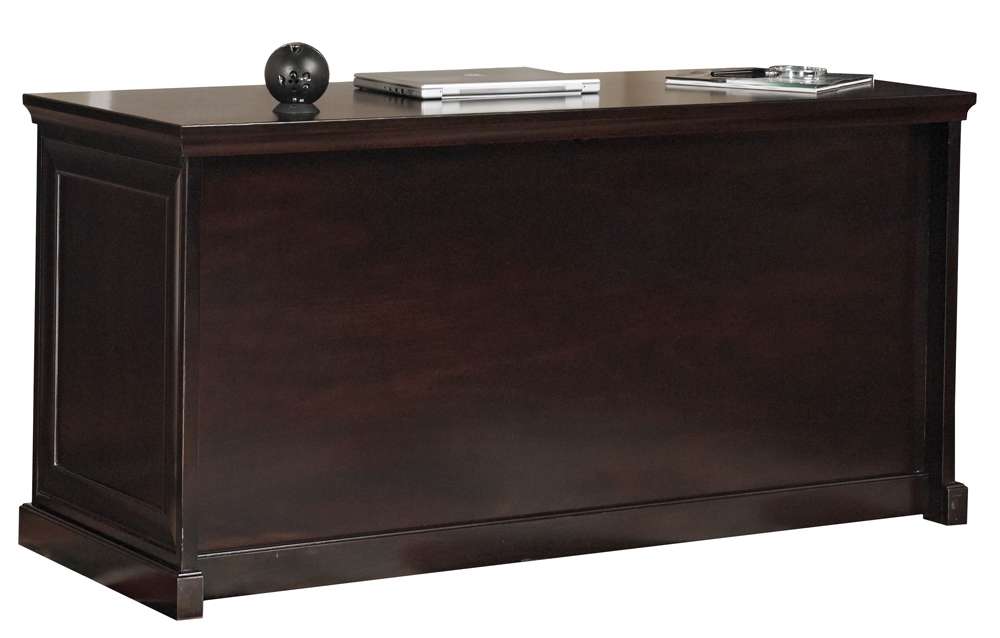 Martin Furniture  -  Fulton Executive Wood Desk, Brown  - IMFL660 veiw 2
