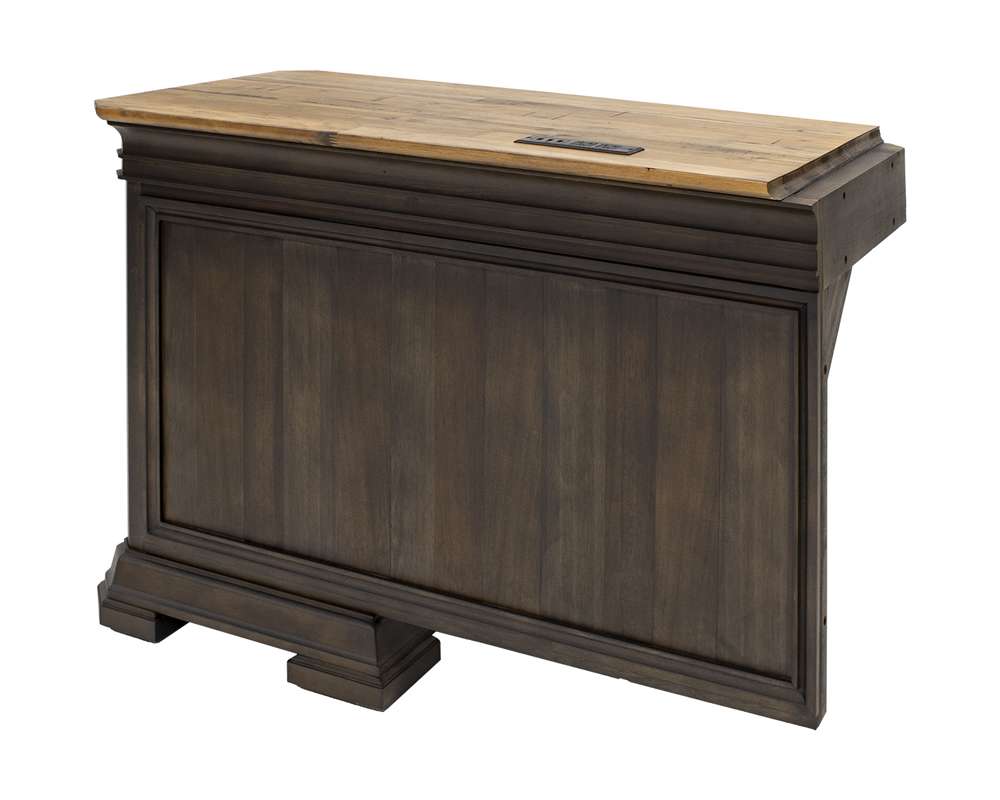 Martin Furniture - Sonoma Executive L-Desk & Return With Solid Wood Plank Tops, Brown - IMSA684R-KIT veiw 10
