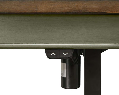 Martin Furniture - Soho Farmhouse Electric Sit/Stand Desk, Green - IMFT384TG-Kit veiw 4