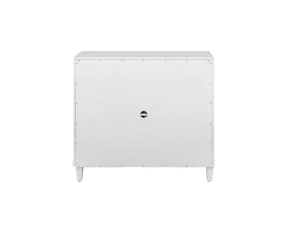 Martin Furniture - Gable - Modern Wood 40in Console with doors, TV Stand, Fully Assembled, White - IMGA340 veiw 6