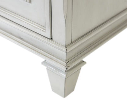 Martin Furniture - Hartford - Hartford Wood Drop-Lid Secretary Desk, Fully Assembled, White - IMHF550W view 7
