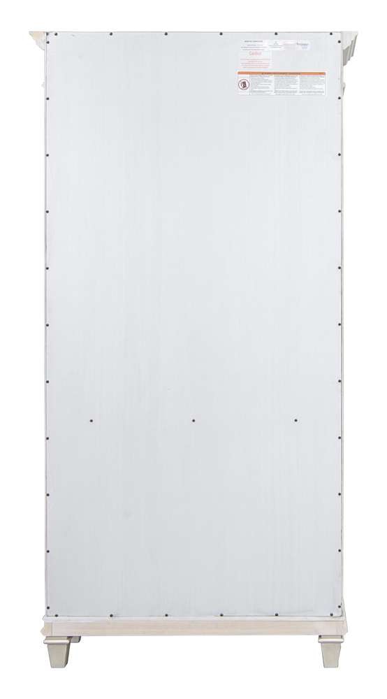 Martin Furniture - Hartford Wood Bookcase With Doors, Antique White - IMHF4078DW view 3