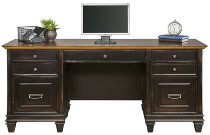 Martin Furniture - Hartford Wood Credenza, Black - IMHF689 veiw 1