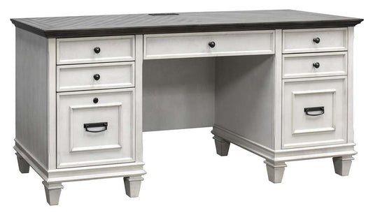 Martin Furniture - Hartford Wood Credenza, White - IMHF689W veiw 1