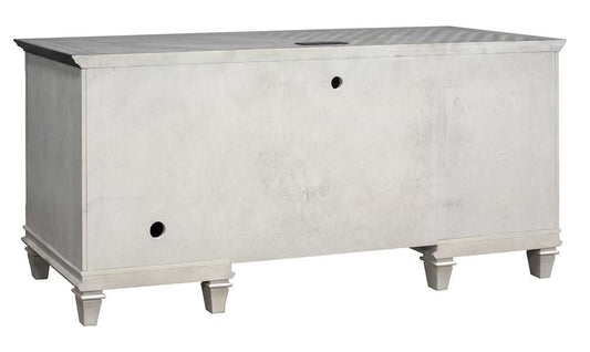 Martin Furniture - Hartford Wood Credenza, White - IMHF689W veiw 2