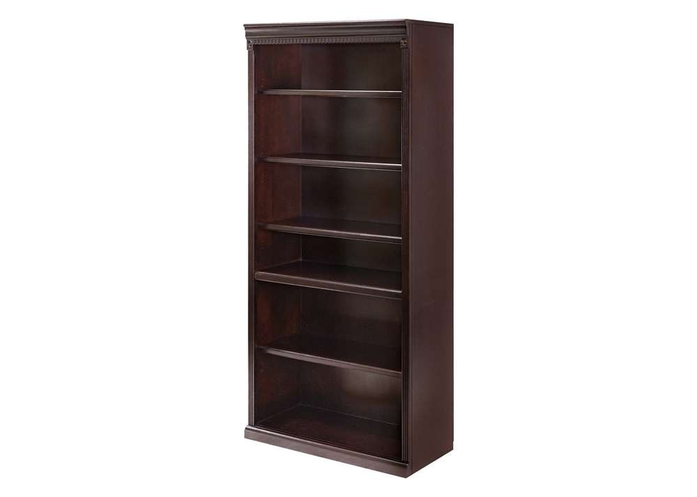 Martin Furniture - Huntington Club 72in Wood Bookcase, Cherry - IMHCR3672D veiw 1