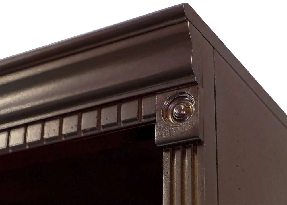 Martin Furniture - Huntington Club 72in Wood Bookcase, Cherry - IMHCR3672D veiw 3