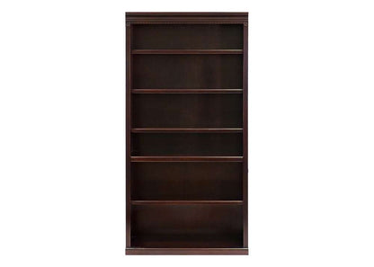 Martin Furniture - Huntington Club 72in Wood Bookcase, Cherry - IMHCR3672D veiw 4