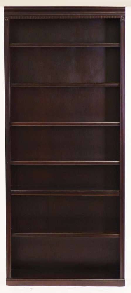 Martin Furniture - Huntington Club 84in Wood Bookcase, Cherry - IMHCR3684D veiw 4