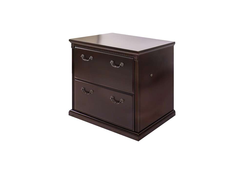 Martin Furniture - Huntington Club Two Drawer Lateral File Cabinet, Cherry - IMHCR450D veiw 1