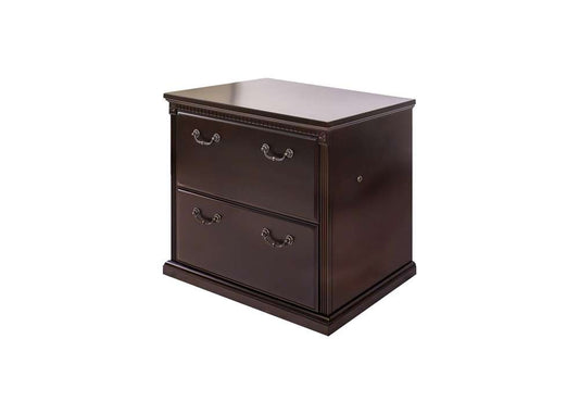 Martin Furniture - Huntington Club Two Drawer Lateral File Cabinet, Cherry - IMHCR450D veiw 1