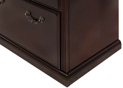 Martin Furniture - Huntington Club Two Drawer Lateral File Cabinet, Cherry - IMHCR450D veiw 2