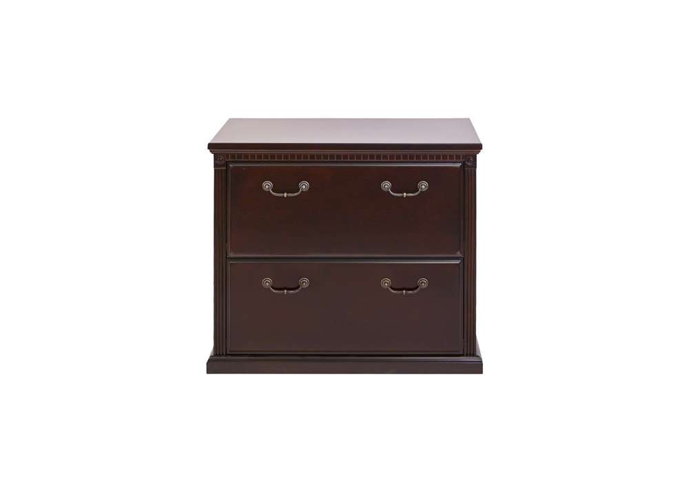Martin Furniture - Huntington Club Two Drawer Lateral File Cabinet, Cherry - IMHCR450D veiw 6