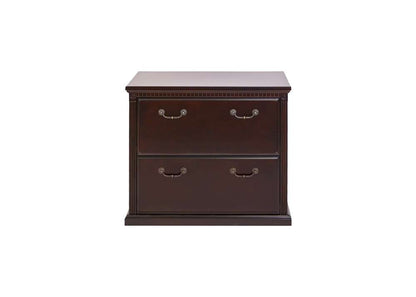 Martin Furniture - Huntington Club Two Drawer Lateral File Cabinet, Cherry - IMHCR450D veiw 6