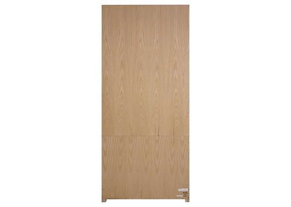 Martin Furniture - Huntington Oxford 84in Wood Bookcase, Wheat - IMHO3684W veiw 4