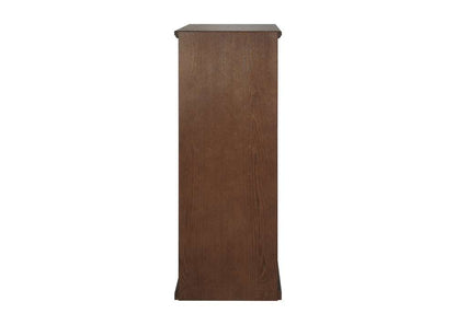 Martin Furniture  -  Huntington Oxford Four Drawer File Cabinet, Brown  - IMHO204B veiw 5