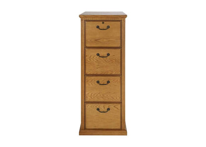 Martin Furniture - Huntington Oxford Four Drawer File Cabinet, Wheat - IMHO204W veiw 5