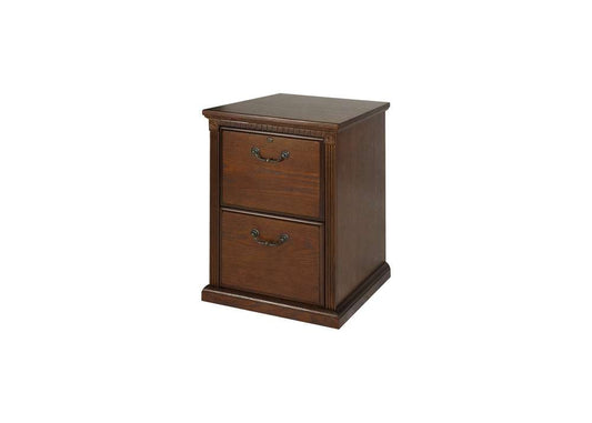 Martin Furniture  -  Huntington Oxford Two Drawer File Cabinet, Brown  - IMHO201B veiw 1