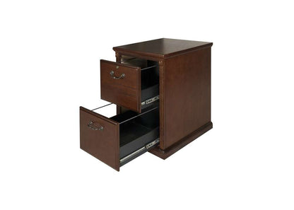 Martin Furniture  -  Huntington Oxford Two Drawer File Cabinet, Brown  - IMHO201B veiw 4