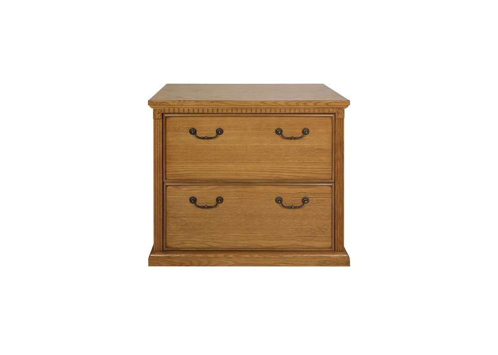 Martin Furniture - Huntington Oxford Two Drawer Lateral File Cabinet, Wheat - IMHO450W veiw 5