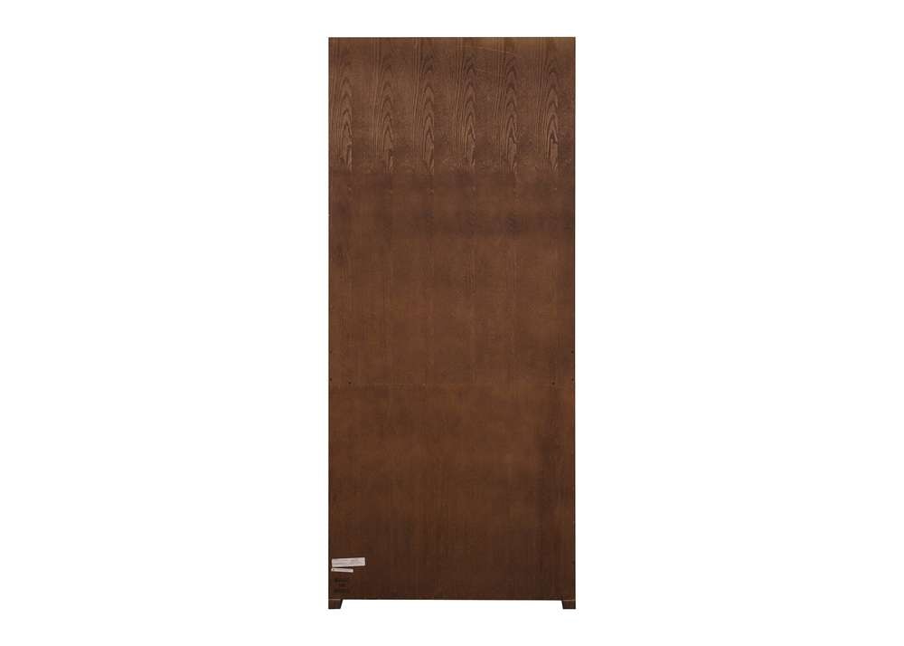 Martin Furniture - Huntington Oxford Wood Bookcase With Doors, Brown - IMHO3072DB veiw 2