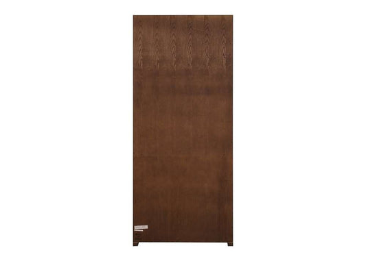 Martin Furniture - Huntington Oxford Wood Bookcase With Doors, Brown - IMHO3072DB veiw 2
