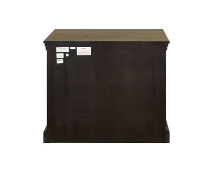 Martin Furniture - Kingston - Traditional Wood Lateral File, Storage File Drawer, Office File Drawer, Fully Assembled Dark Brown - IMKN450 veiw 9