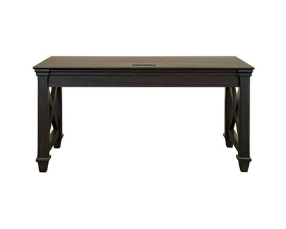 Martin Furniture - Kingston - Traditional Wood Writing Desk, Dark Brown - IMKN384 veiw 3
